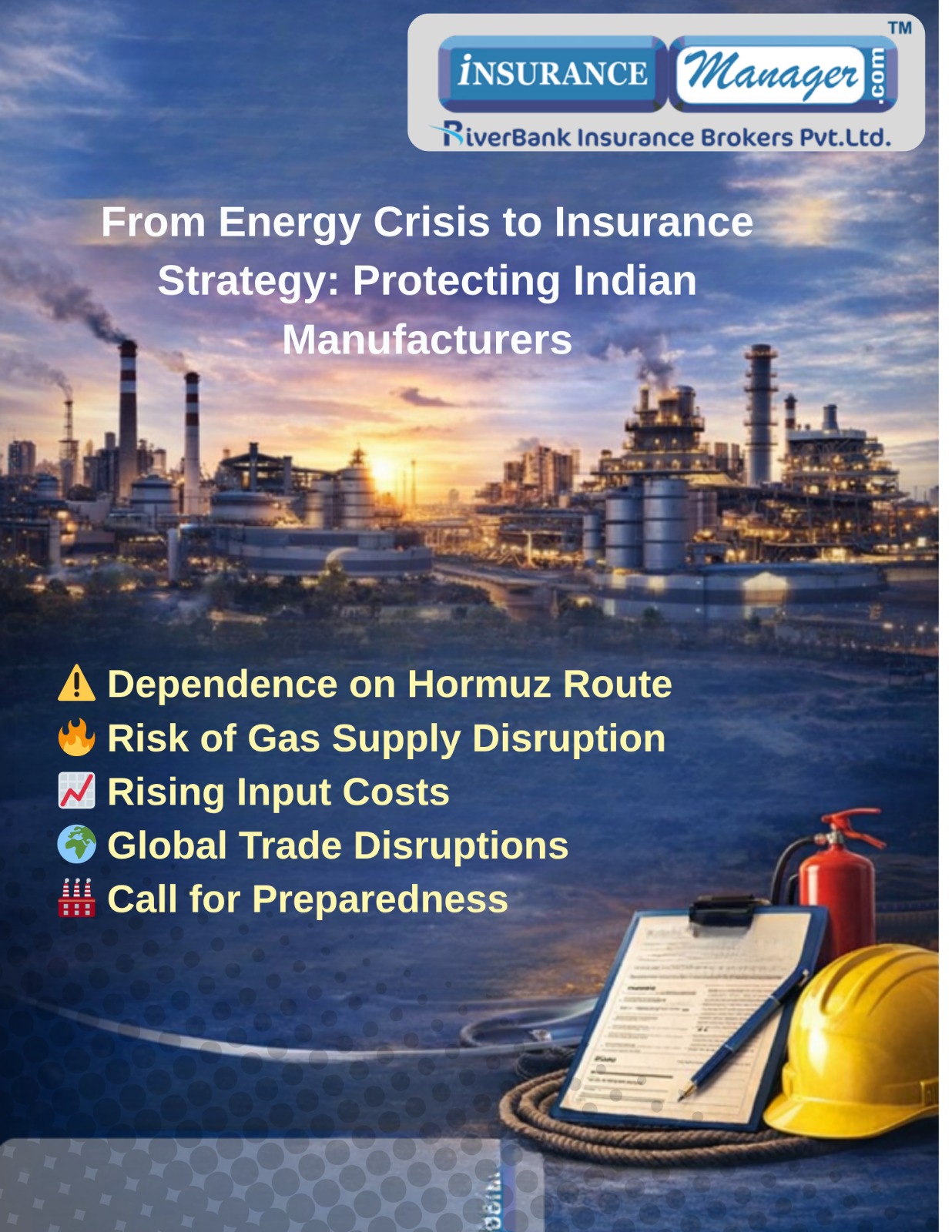 insurance for manufacturers India